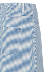 B.Young Laro Striped Denim Skirt