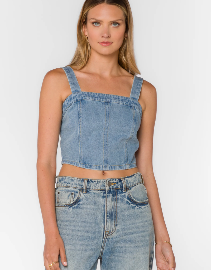 Velvet Heart Aries Uptown Denim Top