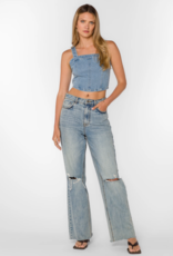 Velvet Heart Aries Uptown Denim Top