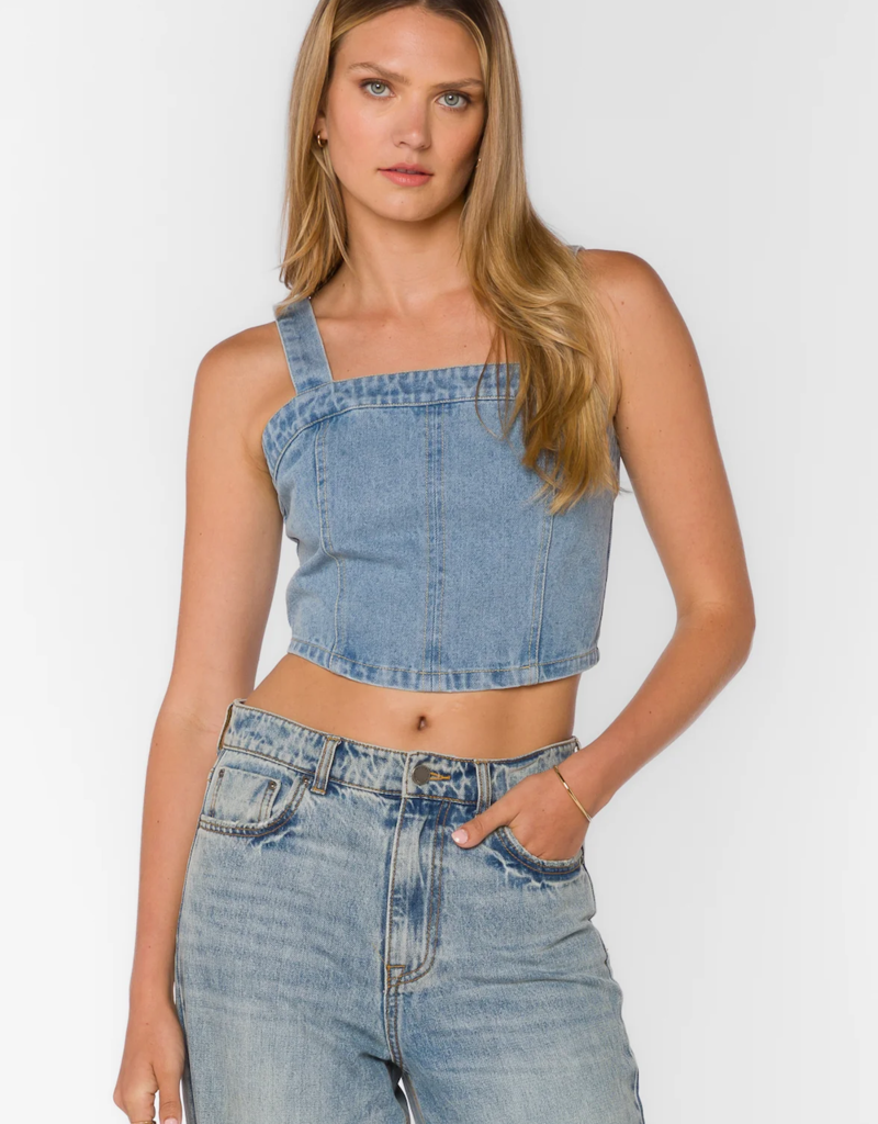 Velvet Heart Aries Uptown Denim Top