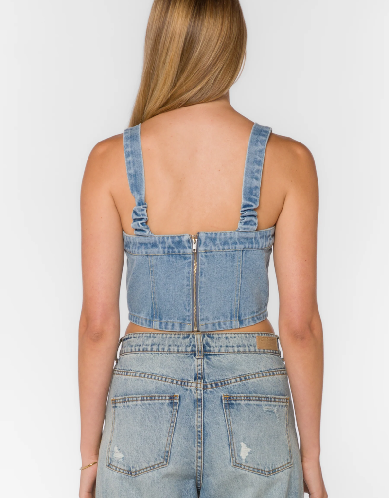 Velvet Heart Aries Uptown Denim Top
