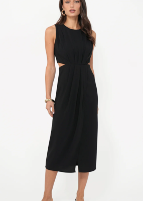 Greylin Ednis Side Cut-Out Midi Dress