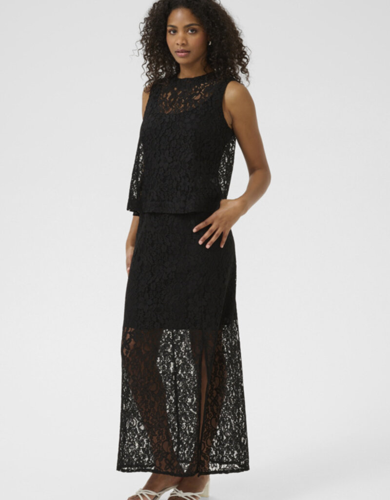 Kaffe Lora Sleeveless Lace Blouse