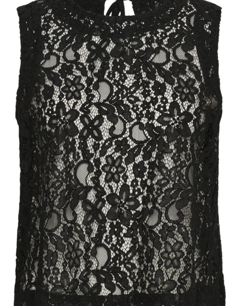 Kaffe Lora Sleeveless Lace Blouse