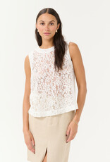 Kaffe Lora Sleeveless Lace Blouse
