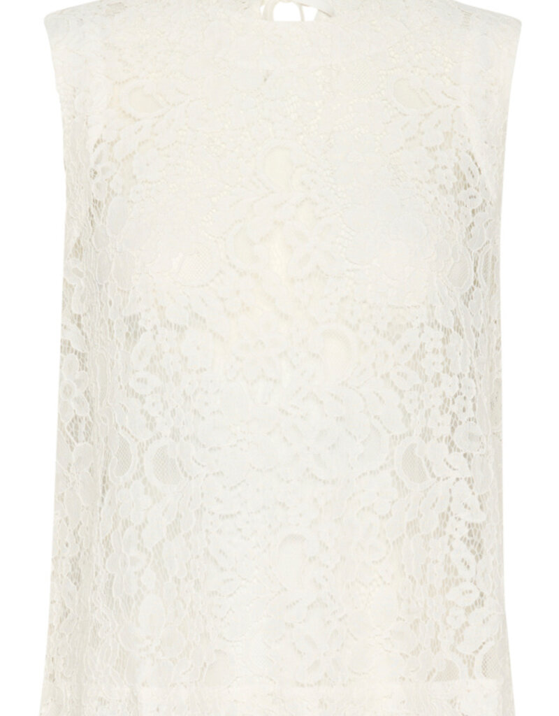 Kaffe Lora Sleeveless Lace Blouse