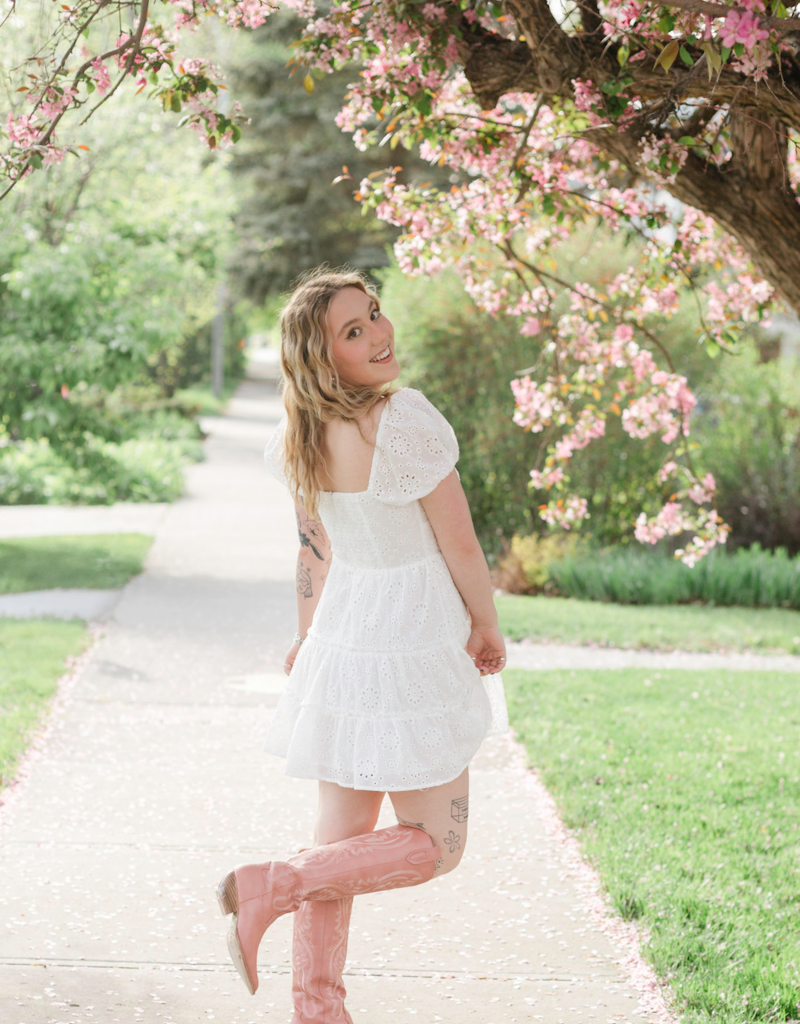 Dress Forum Laters Baby Eyelet Mini Dress