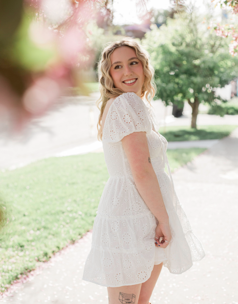 Dress Forum Laters Baby Eyelet Mini Dress