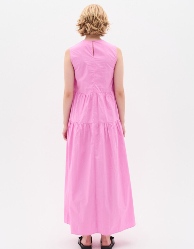 InWear Furla Long Cotton Dress In Pink