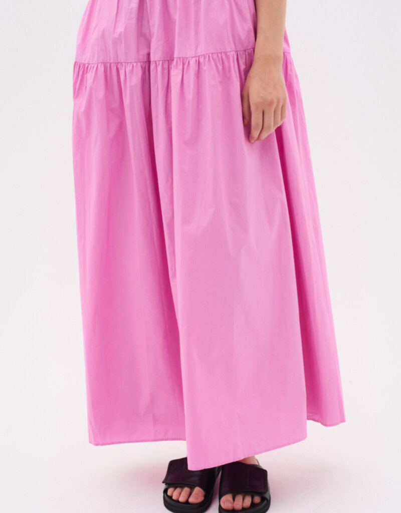 InWear Furla Long Cotton Dress In Pink