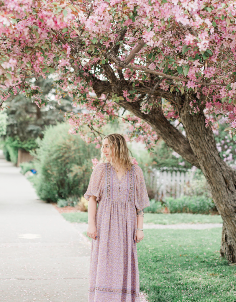 Des Petits Hauts Sonate Long Sleeve Floral Dress