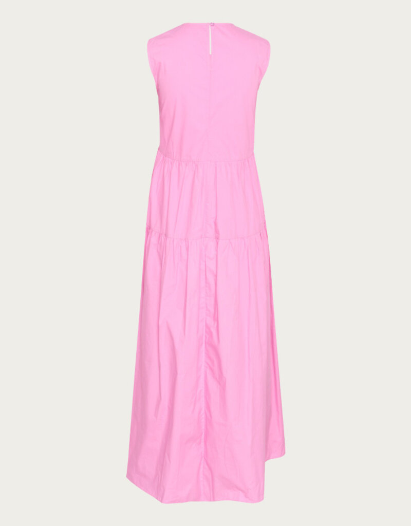 InWear Furla Long Cotton Dress In Pink