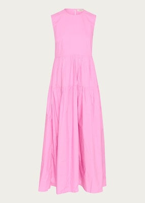 InWear Furla Long Cotton Dress In Pink
