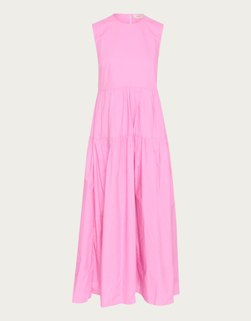 InWear Furla Long Cotton Dress In Pink