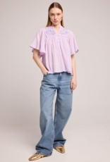 Louizon Balino Flutter Sleeve Blouse