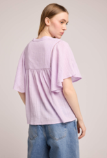Louizon Balino Flutter Sleeve Blouse