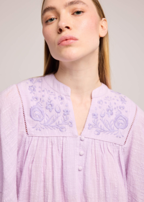 Louizon Balino Flutter Sleeve Blouse