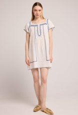 Louizon Atel Embroidered Cotton Dress