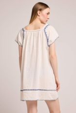 Louizon Atel Embroidered Cotton Dress