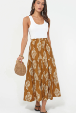 Greylin Marcy Print Tiered Skirt