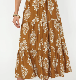 Greylin Marcy Print Tiered Skirt