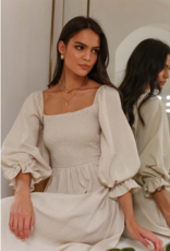 Girl And The Sun Paros Cotton Midi Dress