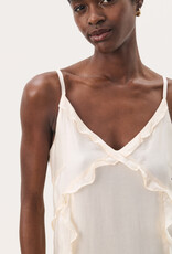 Part Two Roma Ruffled Satin Maxi Dress