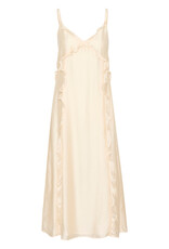 Part Two Roma Ruffled Satin Maxi Dress
