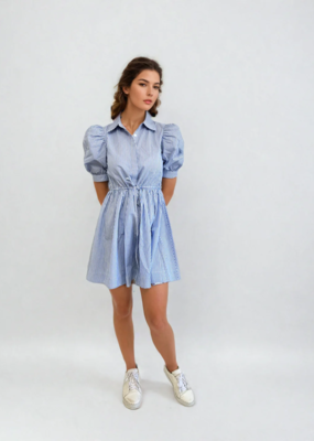 Privilege Bea Striped Dress