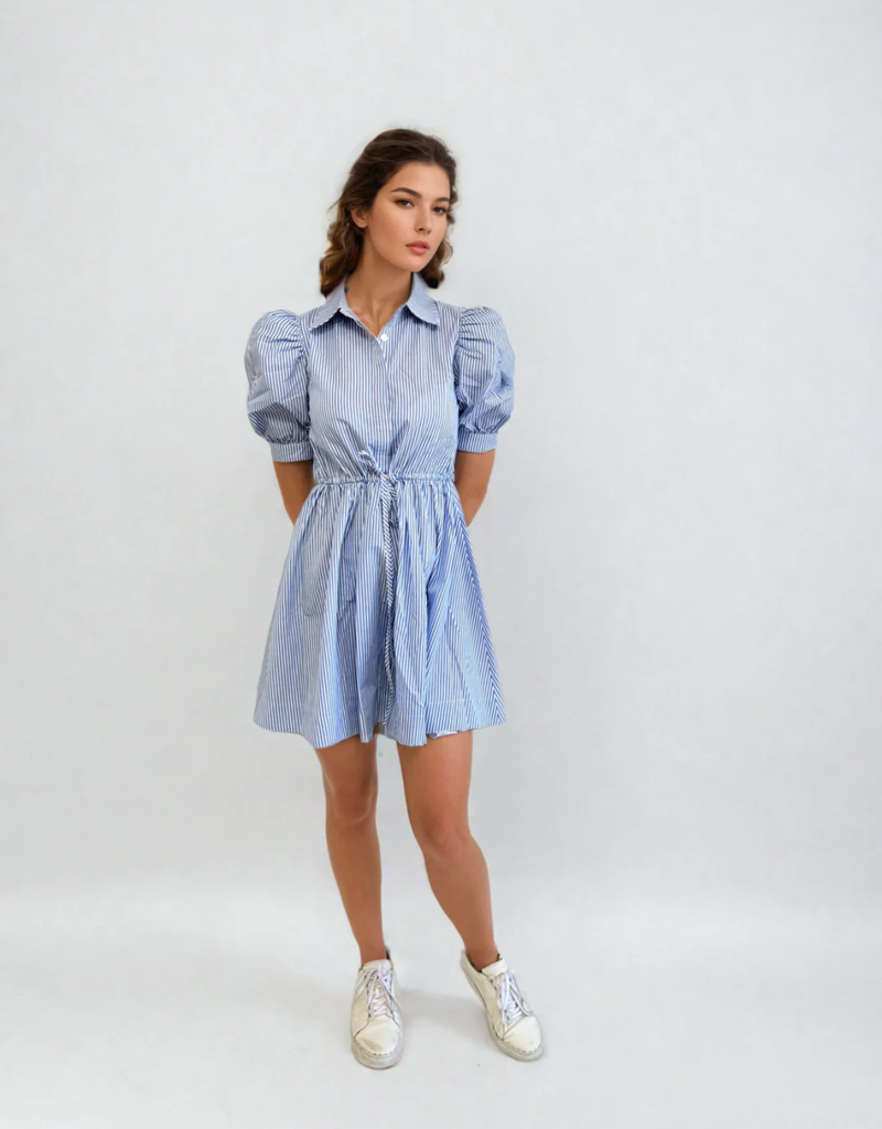 Privilege Bea Striped Dress