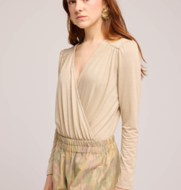 Louizon Boskay Gold Shimmer Bodysuit