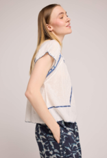 Louizon Atmobis Embroidered Cotton Blouse