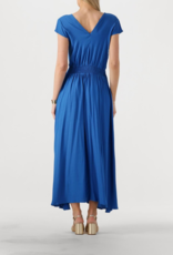 Louizon Fayence Long Dress with Belt Detail