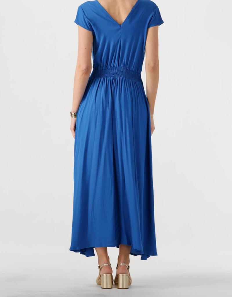 Louizon Fayence Long Dress with Belt Detail