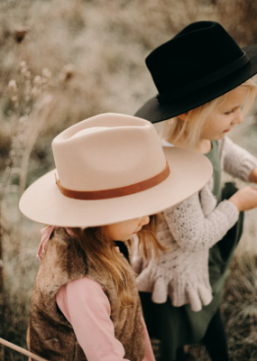 WEST VON Children's Sloane Hat - Latte