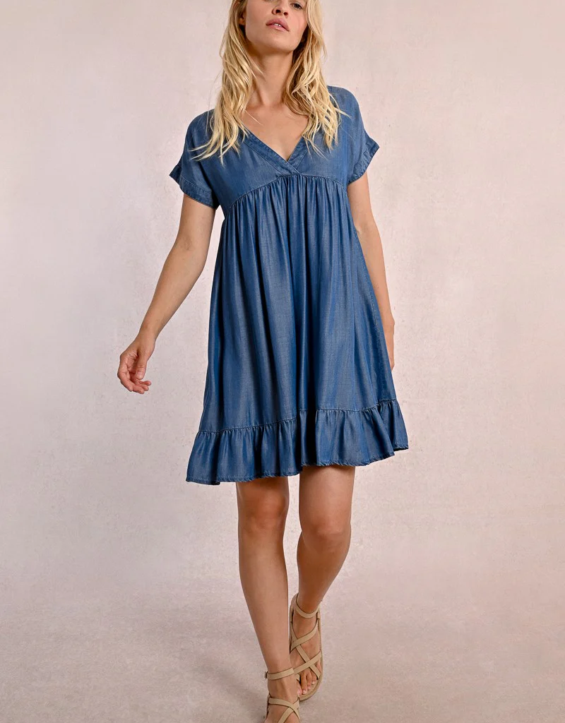 Molly Bracken Janice Short Lyocell Dress