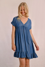 Molly Bracken Janice Short Lyocell Dress