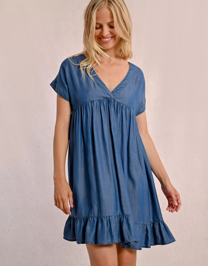 Molly Bracken Janice Short Lyocell Dress