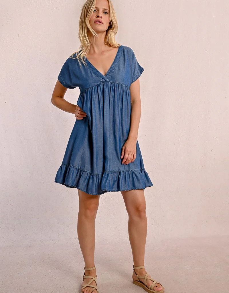 Molly Bracken Janice Short Lyocell Dress