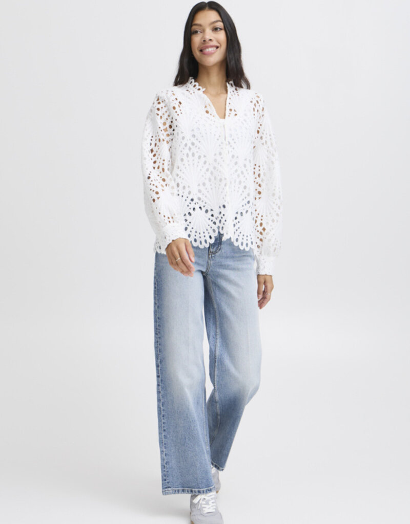 B.Young Lacy Blouse