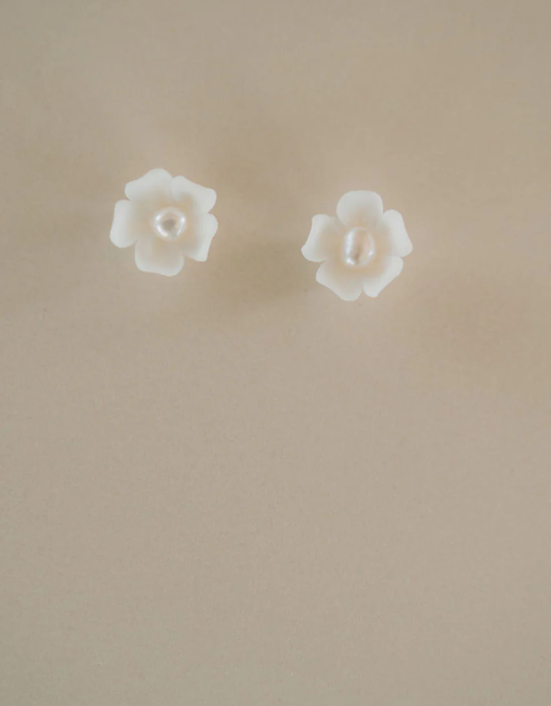 Luna & Stone Thalia Flower Stud Earring
