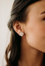 Luna & Stone Thalia Flower Stud Earring