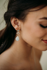 Luna & Stone Blue Amalfi Dangle Earring