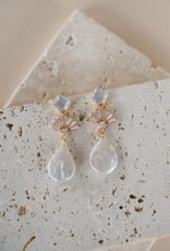 Luna & Stone Blue Amalfi Dangle Earring