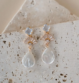 Luna & Stone Blue Amalfi Dangle Earring
