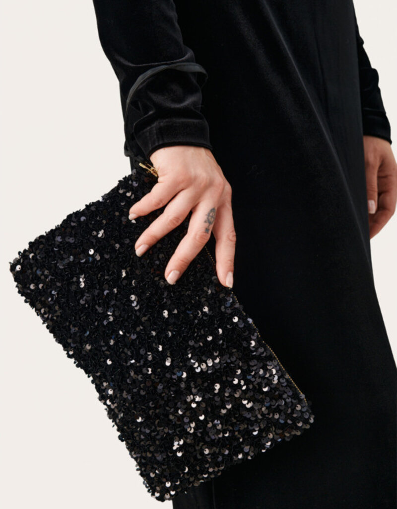 Part Two Denia Sequin Wristlet