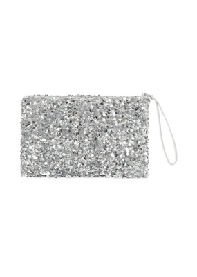 Part Two Denia Sequin Wristlet