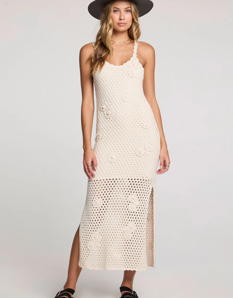 Saltwater Luxe Newland Midi Dress in Salt