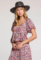 Saltwater Luxe Jessalyn Top in Multi Floral