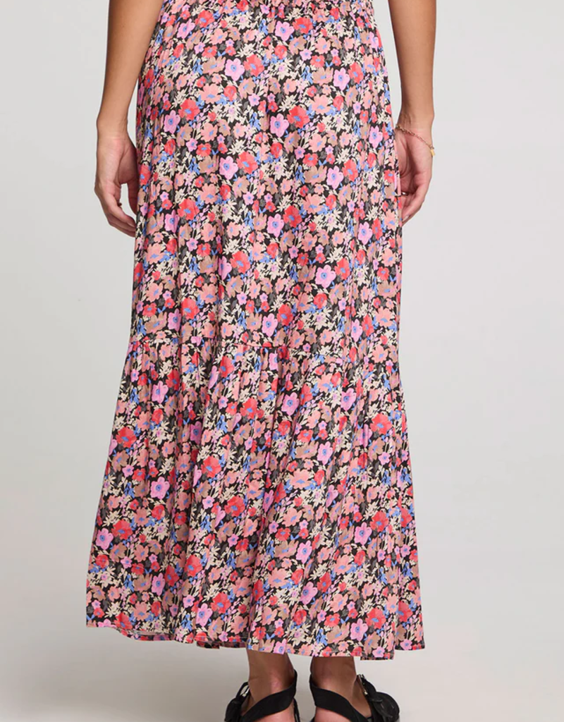 Saltwater Luxe Osiris Maxi Skirt in Multi Floral